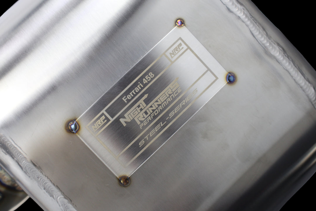 Ferrari 458 Valved Exhaust System